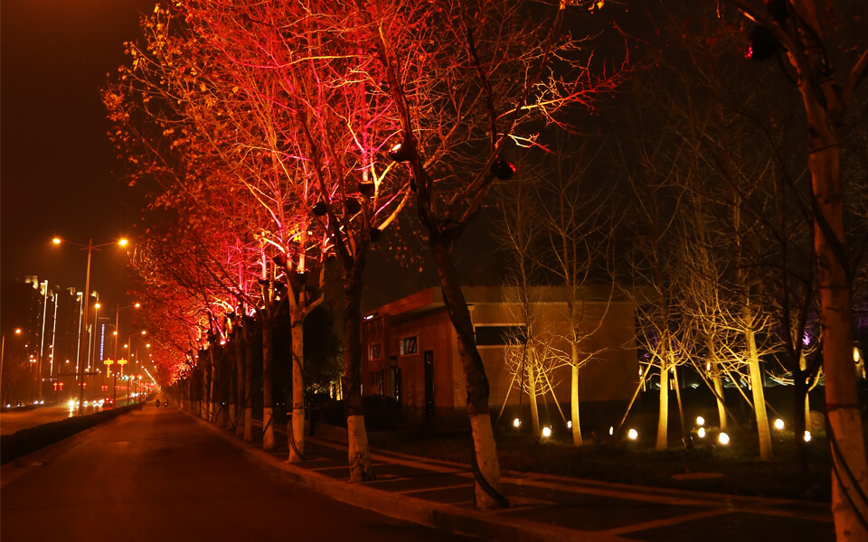 西安城市亮化-楼体亮化-新年亮化