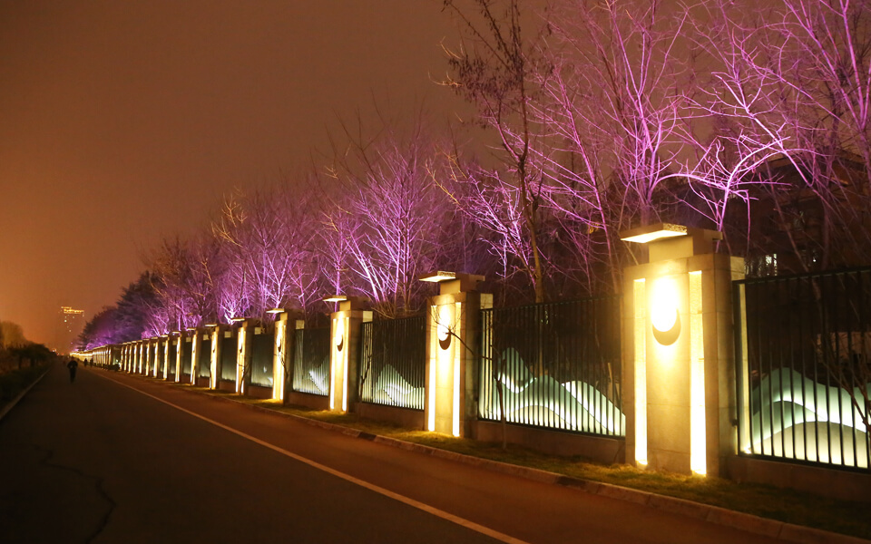 西安城市亮化-楼体亮化-新年亮化