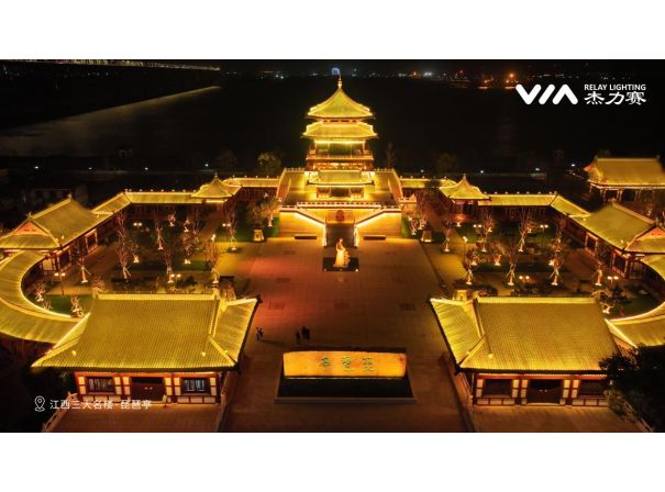 解锁文旅照明流量密码!杰力赛瓦当灯让古建光影“活”起来